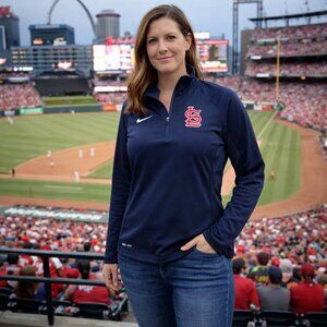 Nike Dri-FIT - St. Louis Cardinals Quarter-Zip - Women's size S